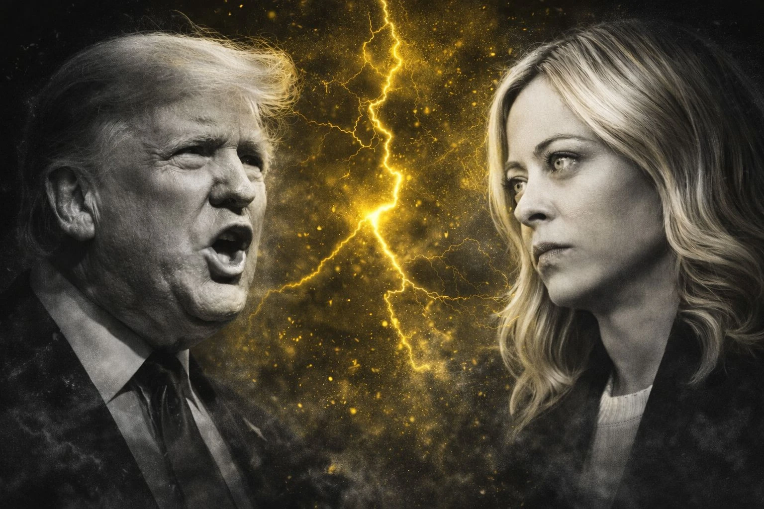 La tempesta. Cosa succede dopo l'attacco di Trump a Meloni. I messaggi di Giorgia, la teoria del complotto in Aula, i sospetti su Salvini